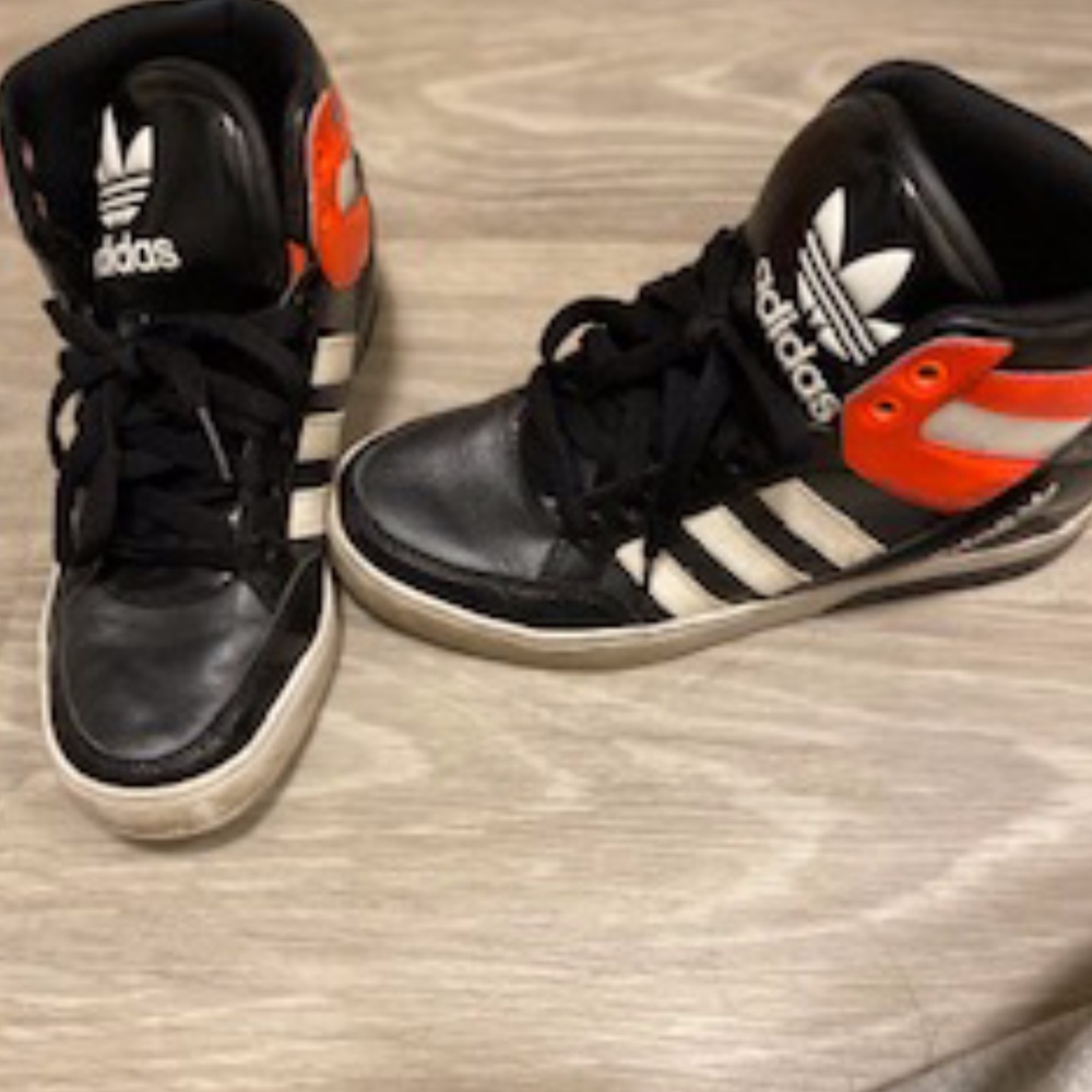 Adidas High Top Basketball Shoes